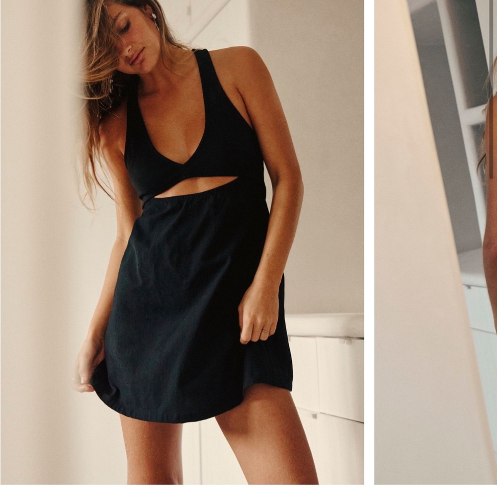 Free people veranda mini dress